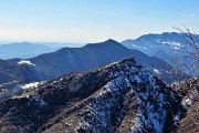 Alla piccola croce di cima Podona (1228 m) e alla grande croce dell’anticima (1183 m) da Salmezza l’8 marzo 2018 -  FOTOGALLERY